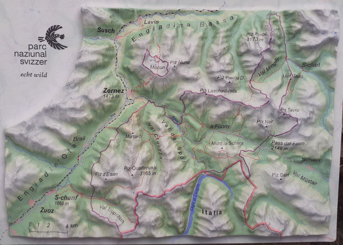 Reliefpostkarte_ParcNatiunalSvizzer