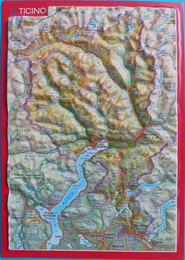 Reliefpostkarte_Tessin