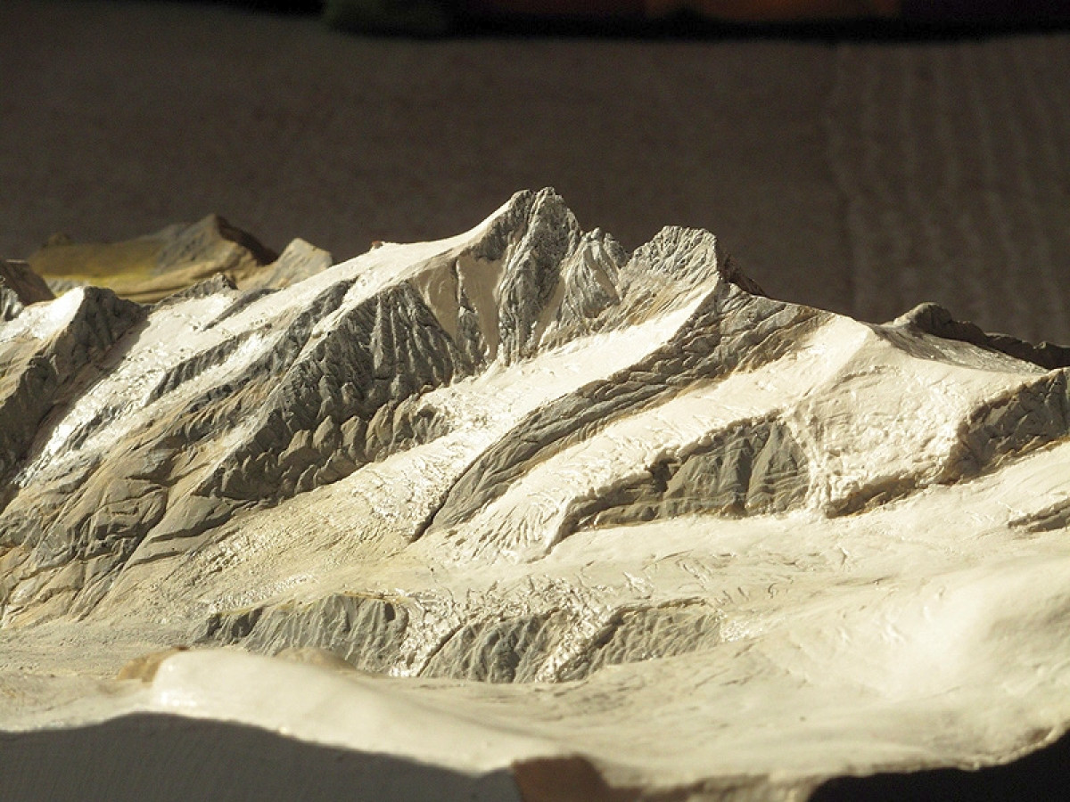 Bergmodell Großglockner 1:25.000