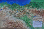 Reliefkarte_Baskenland
