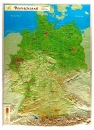 Raised Relief Map germany